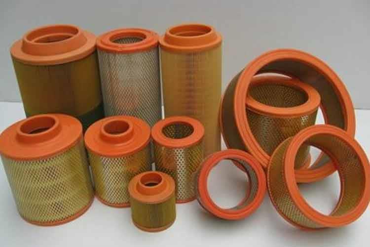 不同的空壓機濾芯可以根據進風量的大小來選擇要安裝的空氣過濾器