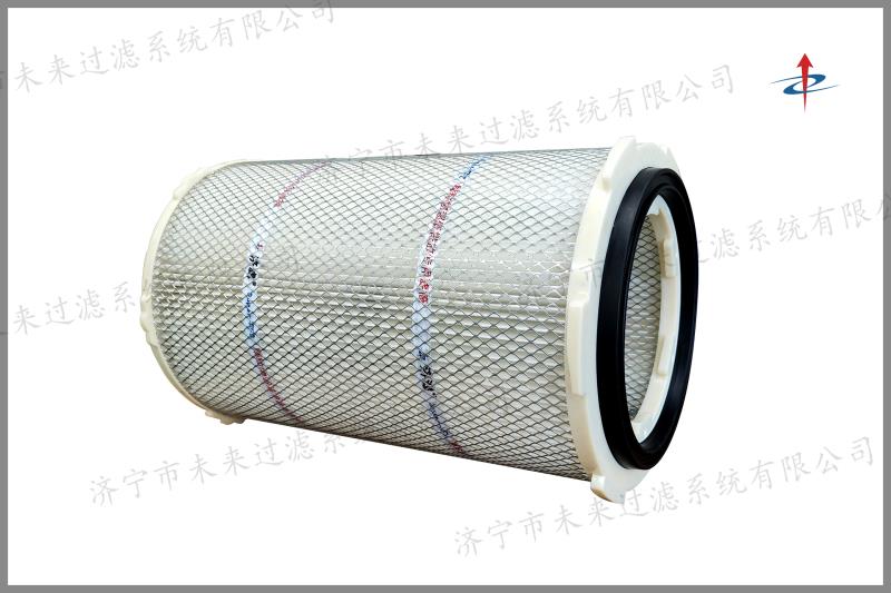 濾筒與滑板連接處采用低硬度高強(qiáng)度發(fā)泡密封膠圈密封，能夠保障無灰塵滲漏，過濾精度可達(dá)到9成