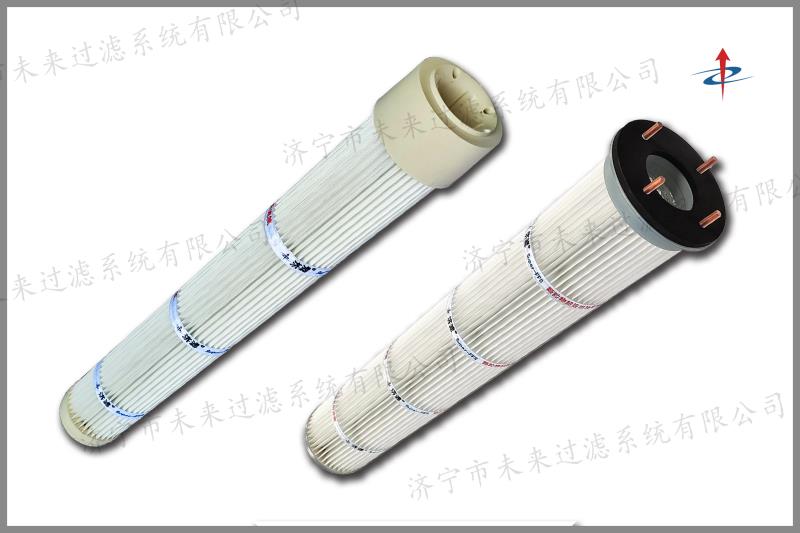 吊裝式除塵濾筒除塵率高達9成，采用寬褶設計，過濾面積大，且電鍍鋅端蓋，不會生銹